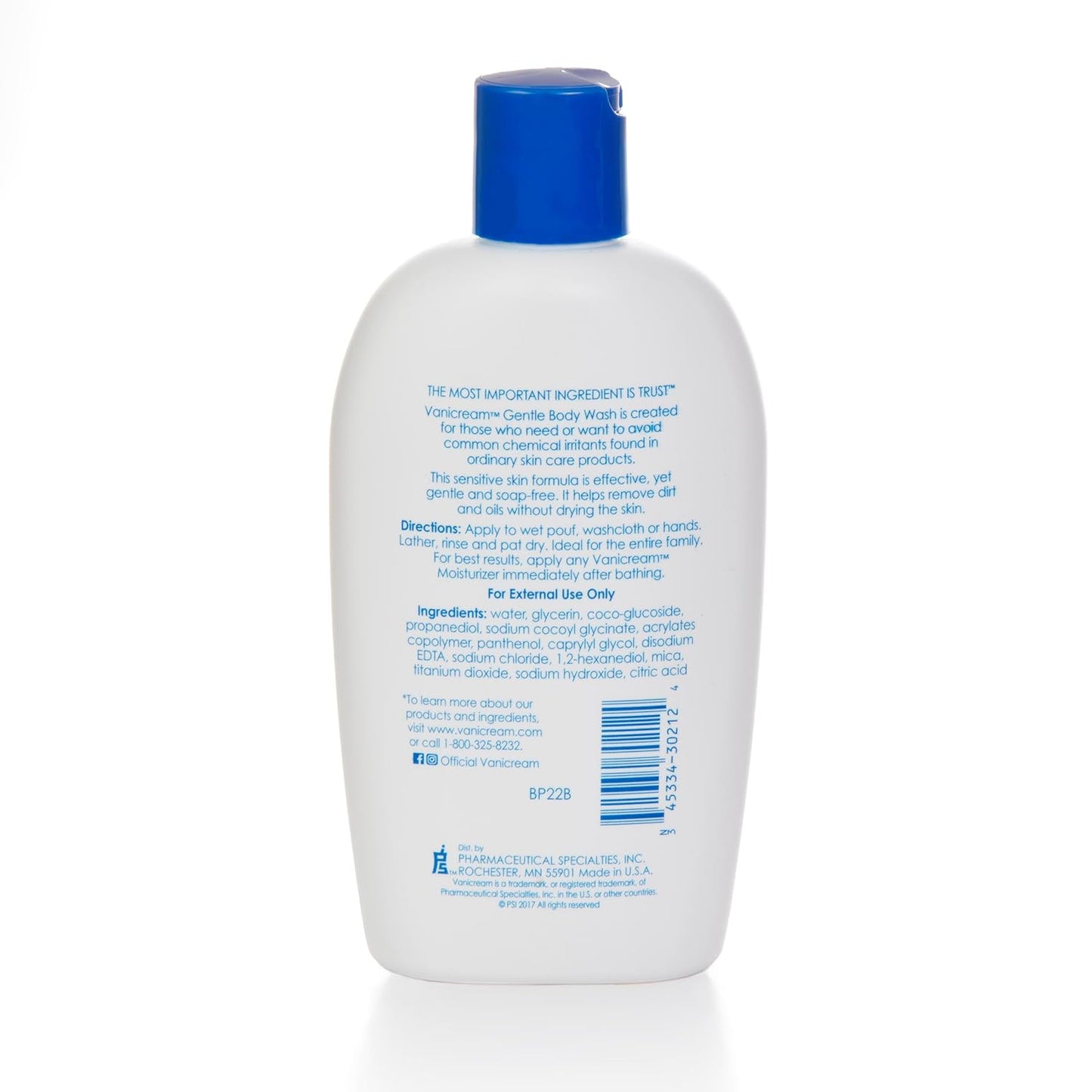 Vanicream Gentle Body Wash -12 fl oz