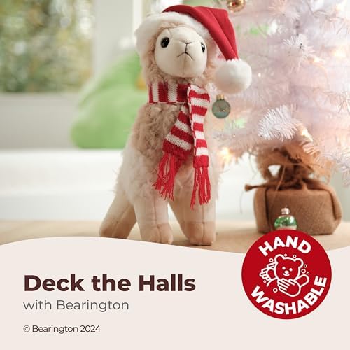 Bearington Christmas Santa Sloth Plushie