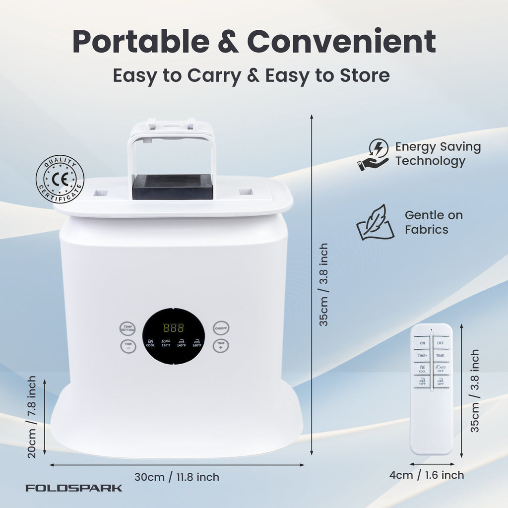 Foldspark Automatic Ironing Machine with Remote Control