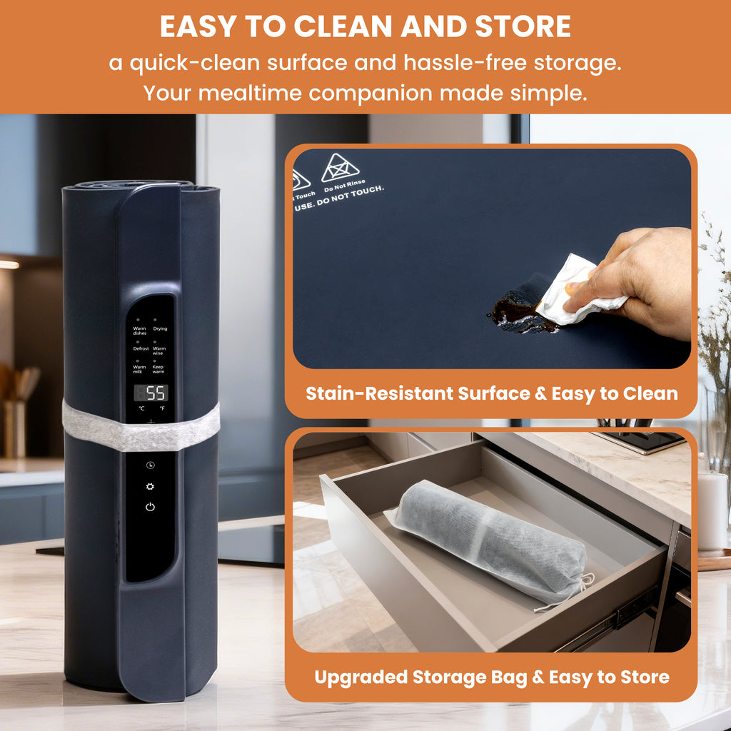 Foldspark Warming Mat for Food