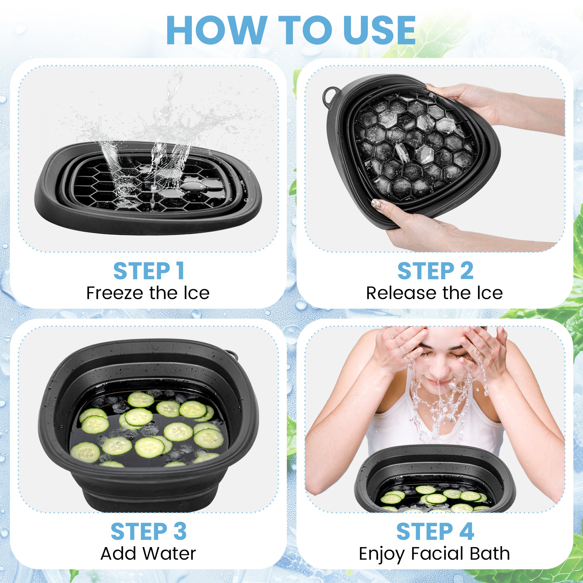 Foldspark Face Bowl for Ice