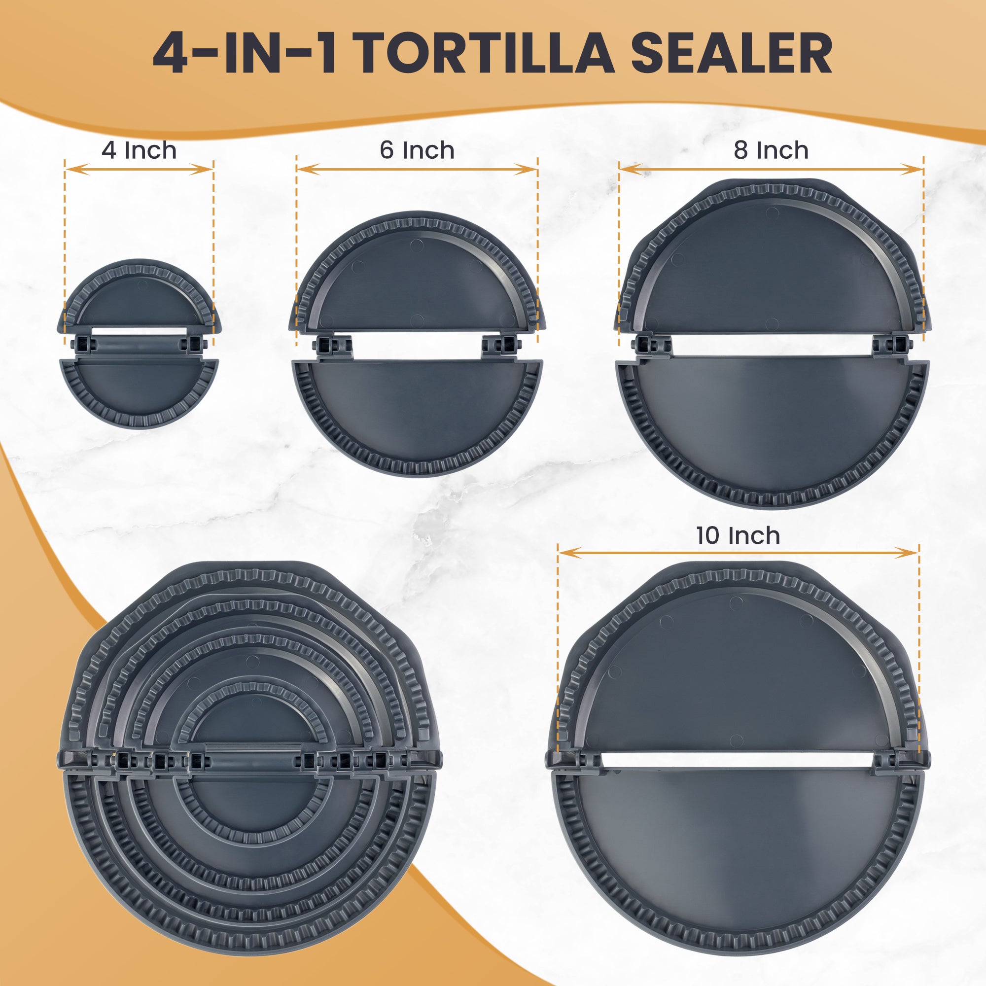Foldspark 4-In-1 Tortilla Sealer