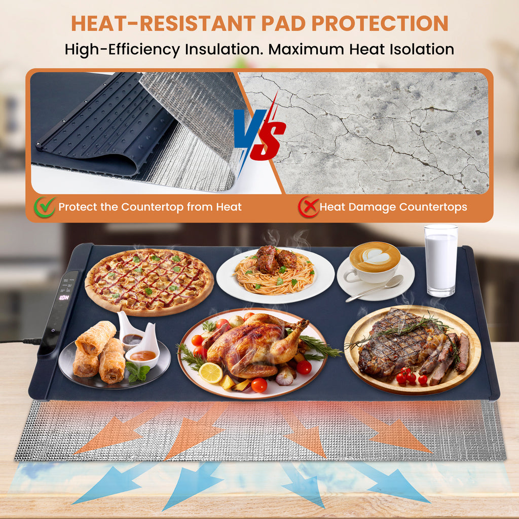 Foldspark Warming Mat for Food