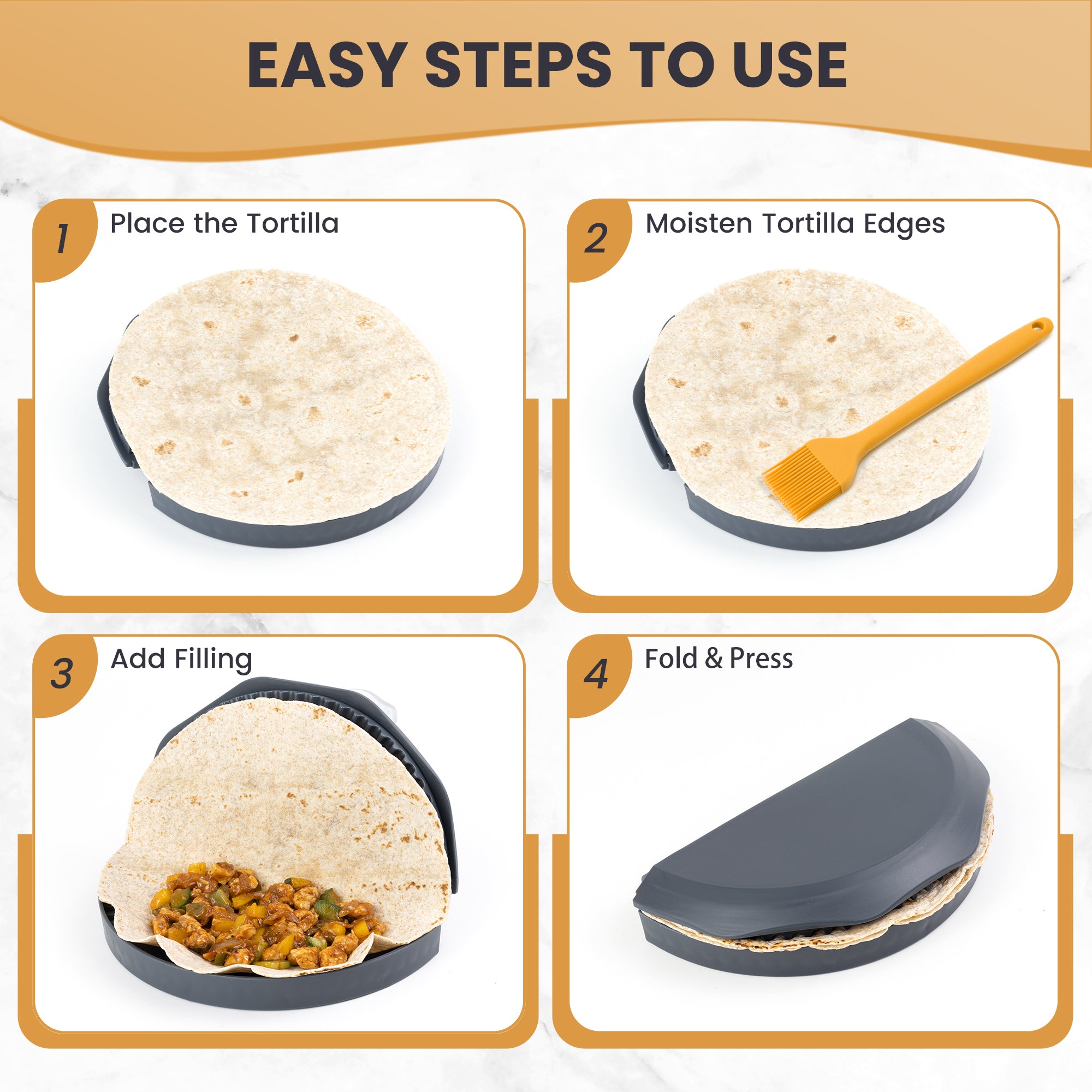 Foldspark 4-In-1 Tortilla Sealer